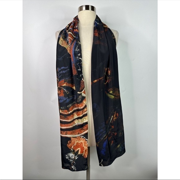 Chicos Floral Scarf/Wrap - Picture 1 of 5